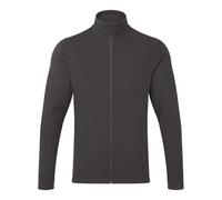 (S, Dark Grey) Premier Mens Recyclight Microfleece Full Zip Jacket