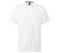 Premier Men's Recyclight Short-Sleeved Chef Shirt in White | Size: 2XL Premier White 2XL
