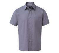 Premier Mens Short Sleeve Poplin Shirt PC3227