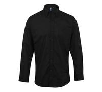 Premier Mens Signature Oxford Long-Sleeved Formal Shirt RW10446