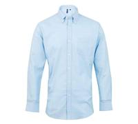 Premier Mens Signature Oxford Long-Sleeved Formal Shirt RW10446