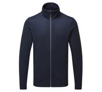 Premier Men's spun dyed sustainable zip-through sweatshirt