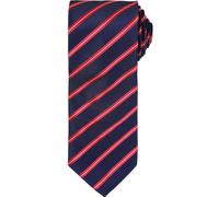 Premier Men's Stripe Tie in Navy Premier Navy One Size