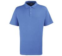 Premier Mens Stud Heavyweight Plain Pique Polo Shirt (3XL) (Royal)