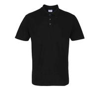 Premier Men's Studded Polo Shirt in Black | Size: 5XL Premier Black 5XL