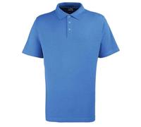 Premier Men's Studded Polo Shirt in Blue | Size: XS Premier Blue XS
