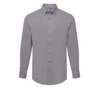 Premier Mens Supreme Oxford Long-Sleeved Formal Shirt RW10690