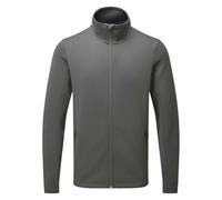 Premier Mens Sustainable Zipped Jacket - Dark Grey - M - Dark Grey - 100% Recycled Polyester