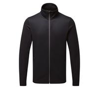(XL, Black) Premier Mens Sustainable Zipped Jacket