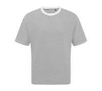 Premier Men's Utility 2.0 Contrast Striped Oversized T-Shirt in White | Size: XS Premier White XS