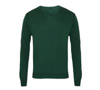 Premier Men's V-Neck Knitted Sweater (PR694) - Unisex Casual Formal Office Wear