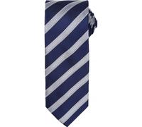 Premier Men's Waffle Stripe Formal Business Tie Pack of 2 in Navy Premier Navy One Size