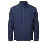 (L, Navy) Premier Mens Windchecker Soft Shell Jacket