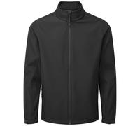 (4XL, Black) Premier Mens Windchecker Soft Shell Jacket