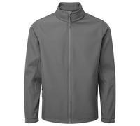 (3XL, Dark Grey) Premier Mens Windchecker Soft Shell Jacket