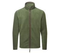 Premier Mens Zip Up Fleece Jacket Plain High Neck Zipped Jumper Warm Outerwear