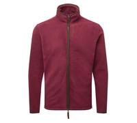 Premier Mens Zip Up Fleece Jacket Plain High Neck Zipped Jumper Warm Outerwear