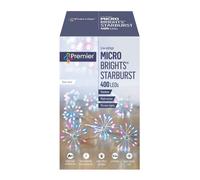 Premier Microbright Starburst Multi Action OUTDOOR Pin Wire 400 LEDS RAINBOW