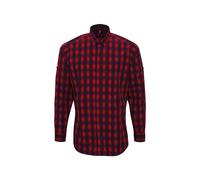 Premier Mulligan check cotton long sleeve shirt - Roll