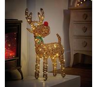 Premier Multi Action 80 LEDs Outdoor Big Nose Reindeer