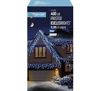 Premier Multi Action Frosted Cap Icicles White 460 LED - LV213284W