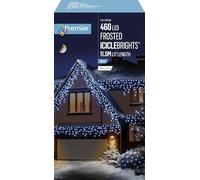 Premier Multi Action Frosted Cap Icicles White 460 LED - LV213284W
