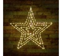 Premier Multi Action Microbright Star Christmas Lights