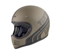 Premier MX BTR Military Green Black Full Face Motorcycle Crash Helmet