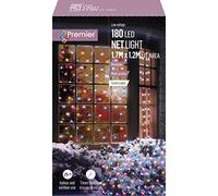 Premier Net Light 180 LEDs 1.7m x 1.2m Lt Area - Multi Action - Rainbow
