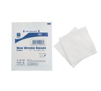 Premier Non-Woven Sterile Swabs, 4 ply, 7.5cm x 7.5cm, 5/Pouch x 40 Packs