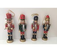 Premier Nutcracker Soldier 12.5CM 4PC, Multi, 12cm