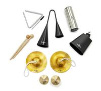 Premier NXT GEN 6pc Classroom Selection, Metal | Selection of Small Metal Percussion Items, Perfect Classroom Starter Kit, Teaches Rhythm Basics, Encourages Group Work