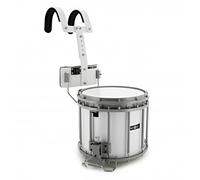 Premier NXT GEN Marching 14" x 12" Free Floating Snare Drum & Top Snare White