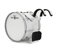Premier NXT GEN Marching 20" x 14" Bass Drum, White