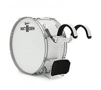 Premier NXT GEN Marching 24" x 10" Traditional Bass Drum White