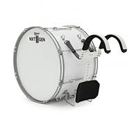 Premier NXT GEN Marching 24" x 14" Bass Drum White - Nearly New