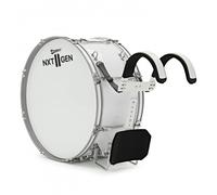Premier NXT GEN Marching 26" x 10" Traditional Bass Drum White