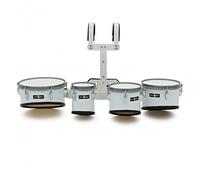 Premier NXT GEN Marching Quad Multi-Tenor Set - 6/8/10/12, White