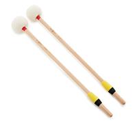 Premier NXT GEN Timpani Mallets, Hard | Lightweight Canadian Maple Handles, Ergonomic Silicone Rubber Grips, Durable Solid Nylon Core for Strong Passages, Pair