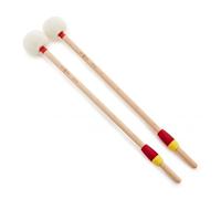 Premier NXT GEN Timpani Mallets, Medium | Lightweight Canadian Maple Handles, Ergonomic Silicone Rubber Grips, Wool and Felt Core for Full Dynamic Range, Sold as Pair