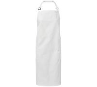 Premier Organic Fairtrade Certified Recycled Full Apron White (One Size)