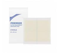Premier Pad White Dressings, Sterile, 20cm x 20cm, Pack of 25
