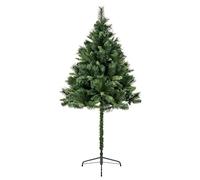 6ft (1.8m) Premier PVC Space Saving Christmas Parasol Tree with 408 Tips in Green