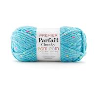 Premier Parfait Chunky Pom Pom Yarn-Electric Blue