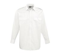 Premier Peptides Men Long Sleeved Pilot Shirt Casual Shirt (Pack of 1)