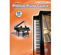 Premier Piano Course Lesson Book, Bk 4 (Book & CD)