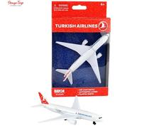 Daron RT5404 Single Airplane Turkish Airlin-in Miniature for Crafts, Collecting and Gift, Multi-Colour