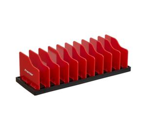 Premier Pliers Rack 250mm Adjustable Tool Organizer for 10 Pliers ABS Plastic