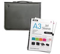 Premier Portfolio with Jet Sleeves (5 Pack) (10, A3)