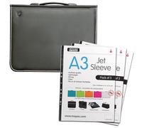 Premier Portfolio with Jet Sleeves (5 Pack) (15, A3)